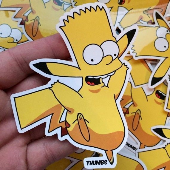 Il fusionne les Simpson avec des Pokémon