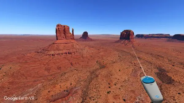 Google Earth VR : visitez la planète comme un oiseau