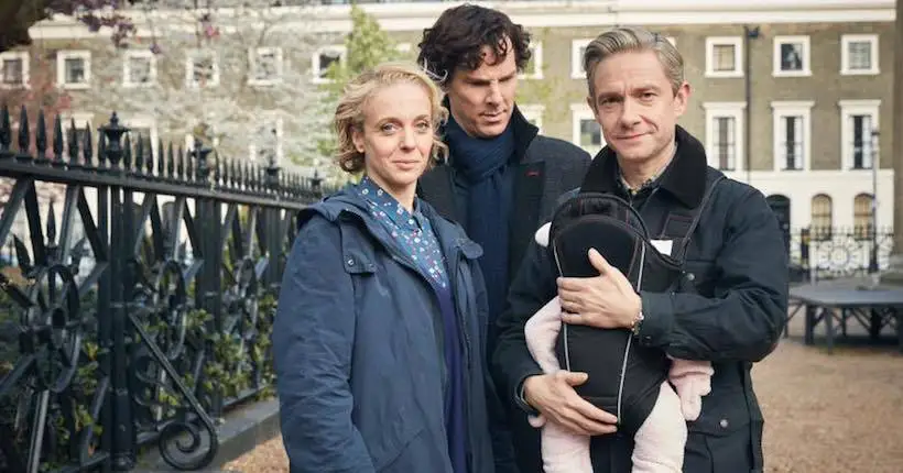 Des images de la saisons 4 de Sherlock