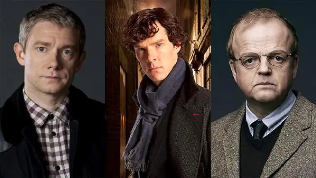 Des images de la saisons 4 de Sherlock