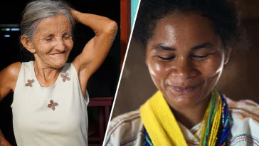 Il capture le sourire de femmes du monde entier après leur avoir avoir dit qu’elles sont belles