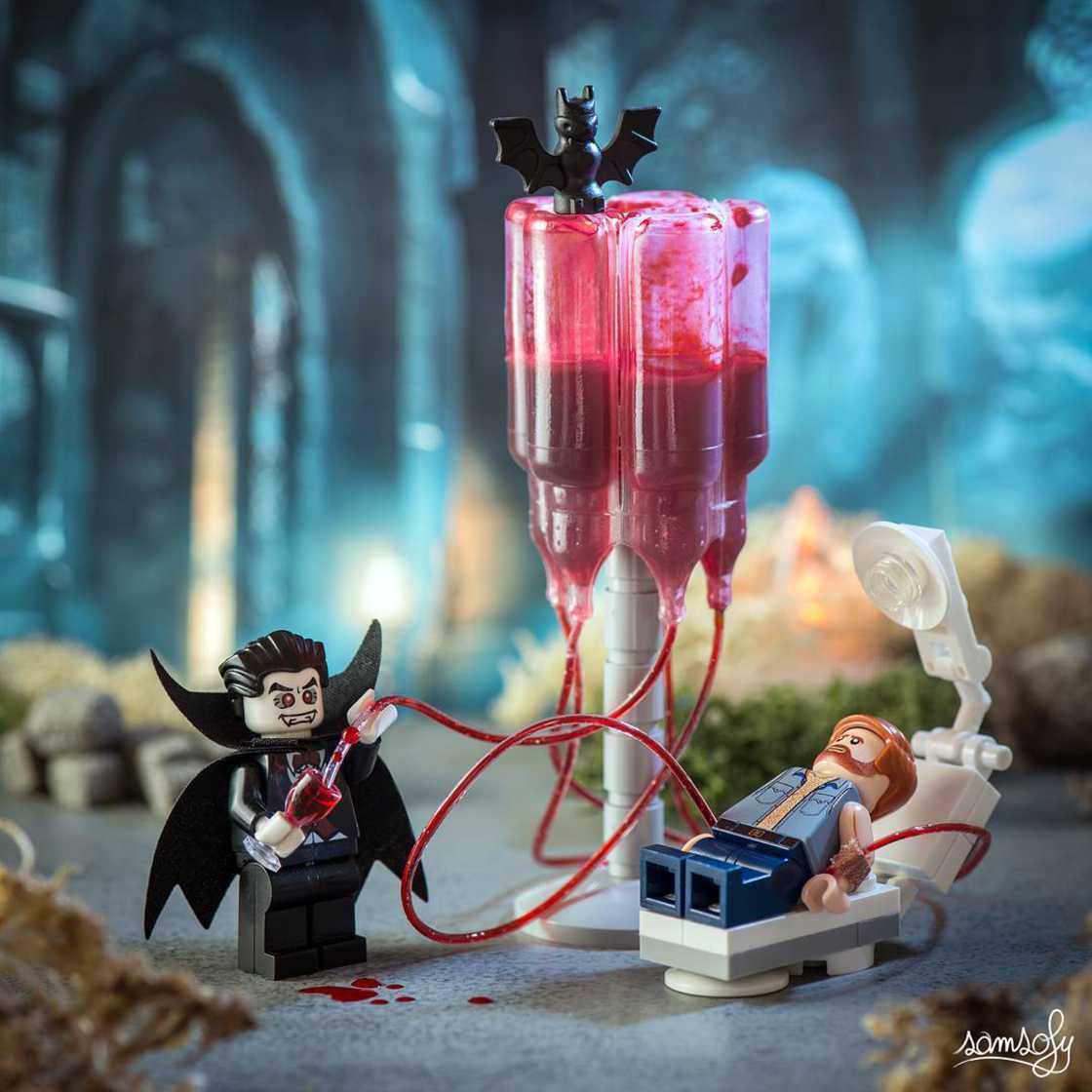 LEGO : un artiste met en scène des minifigs en s’inspirant de la pop culture #17