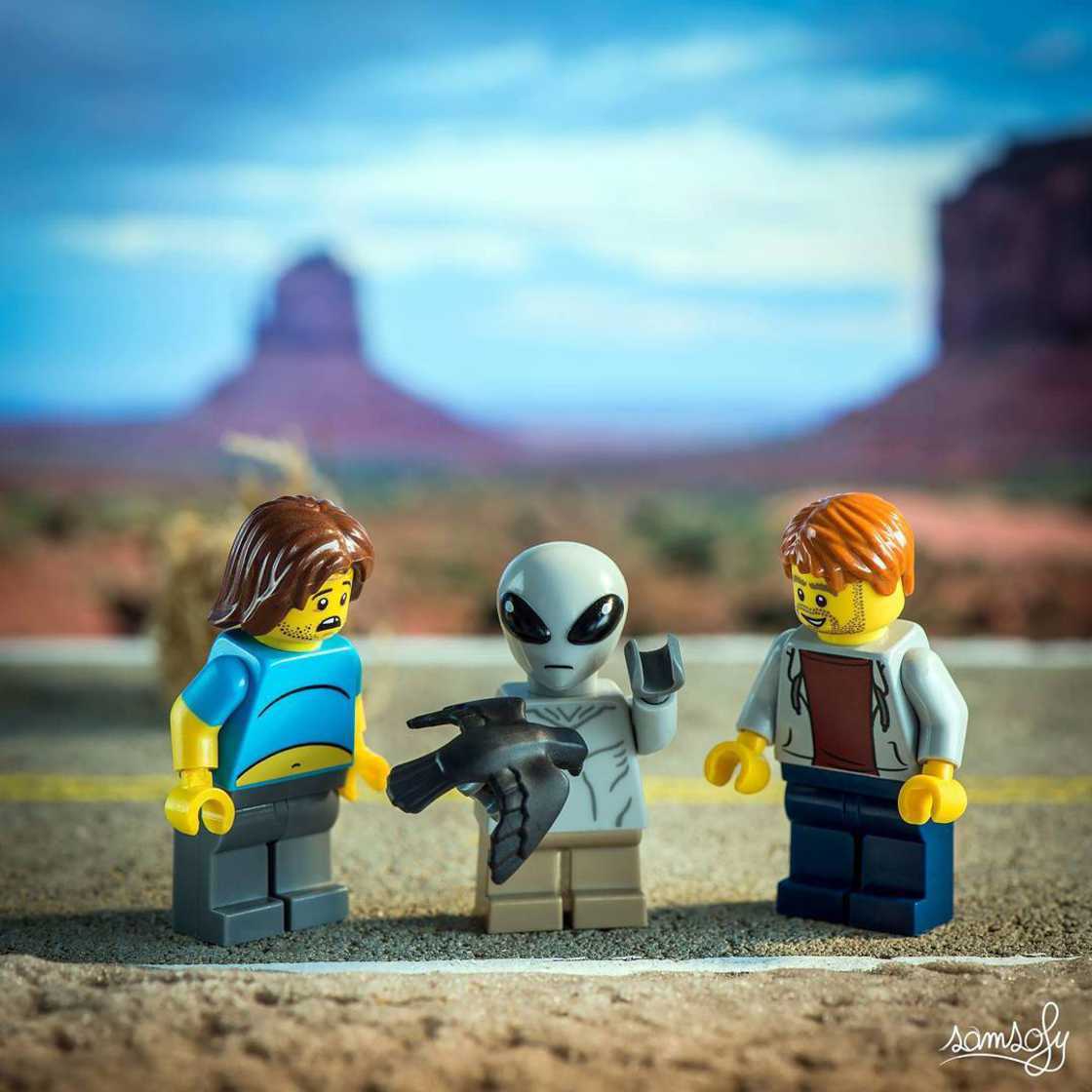 LEGO : un artiste met en scène des minifigs en s’inspirant de la pop culture #13
