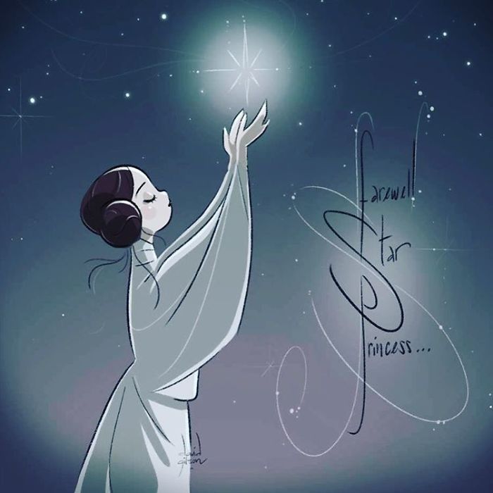 Carrie Fisher : les hommages touchants des artistes du monde entier #26
