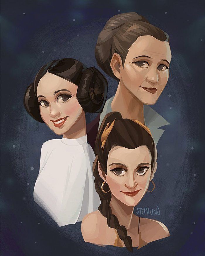 Carrie Fisher : les hommages touchants des artistes du monde entier #32