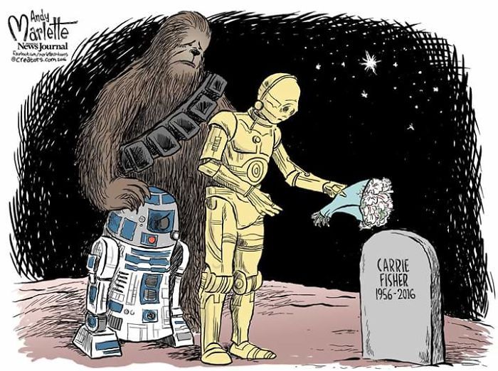 Carrie Fisher : les hommages touchants des artistes du monde entier #8