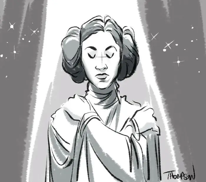 Carrie Fisher : les hommages touchants des artistes du monde entier #35