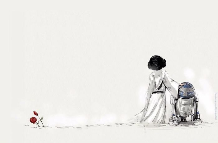 Carrie Fisher : les hommages touchants des artistes du monde entier #7