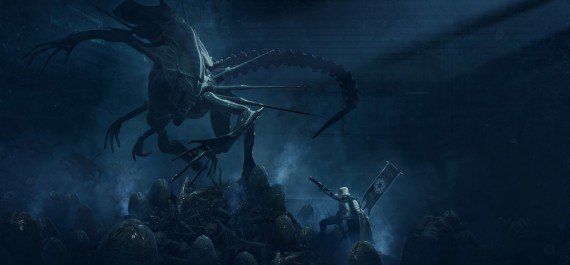 Cet artiste réunit Star Wars et Alien dans une magnifique série de fan arts #2
