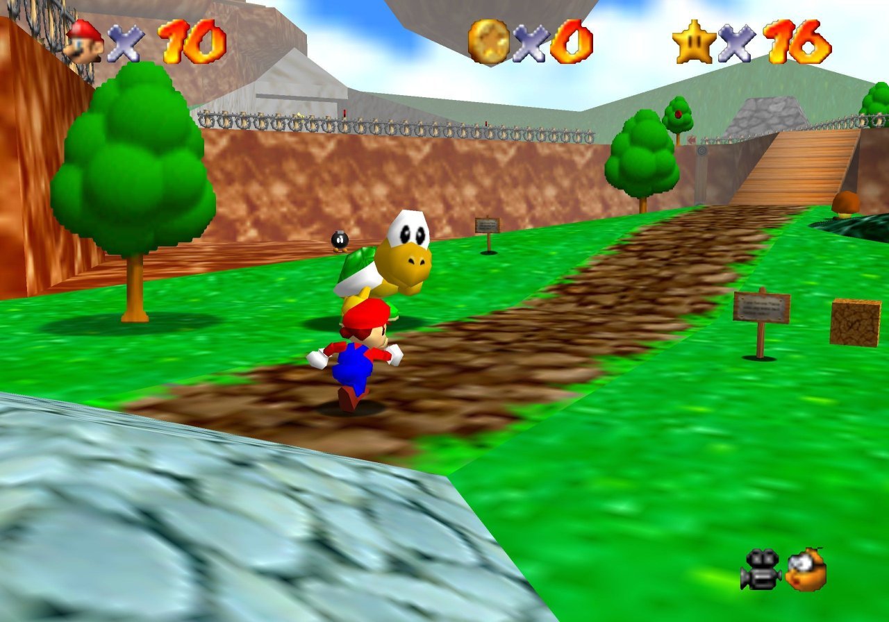 Retrogaming : un fan imagine une suite à Mario 64 #3