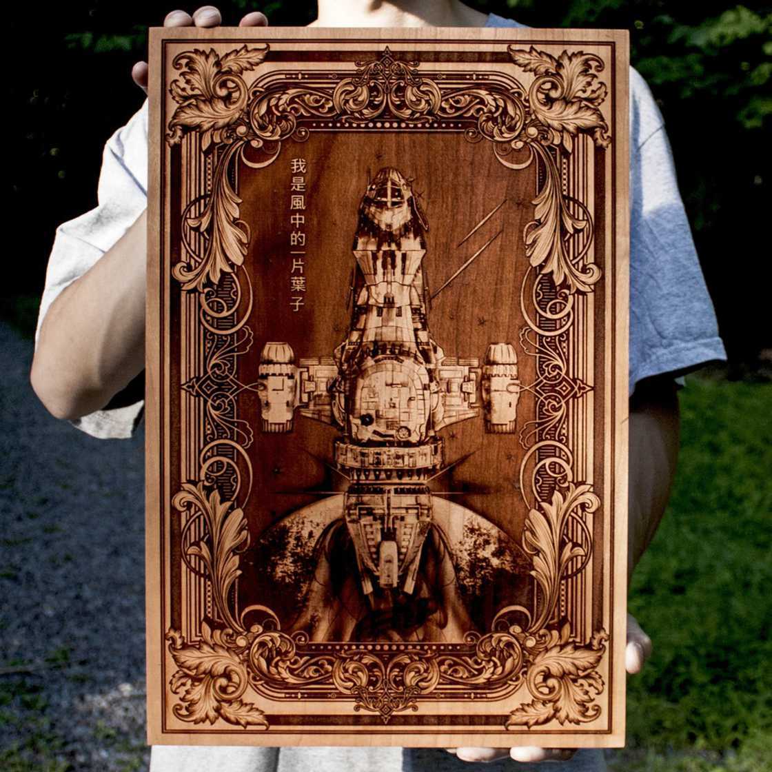 Ces sculptures en bois rendent hommage au retrogaming et à la pop culture #13