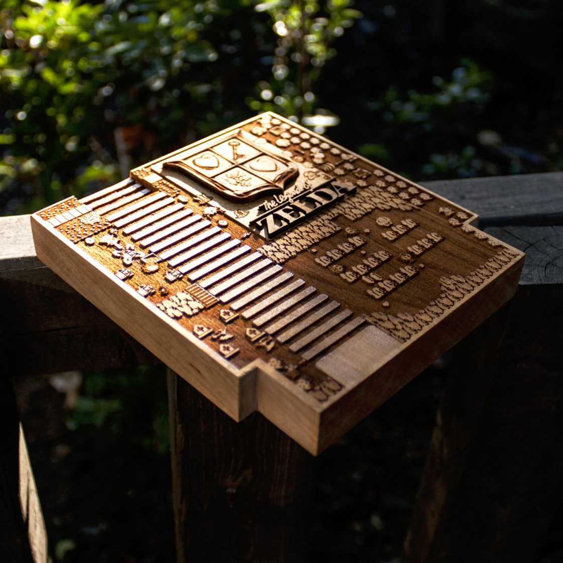 Ces sculptures en bois rendent hommage au retrogaming et à la pop culture #7