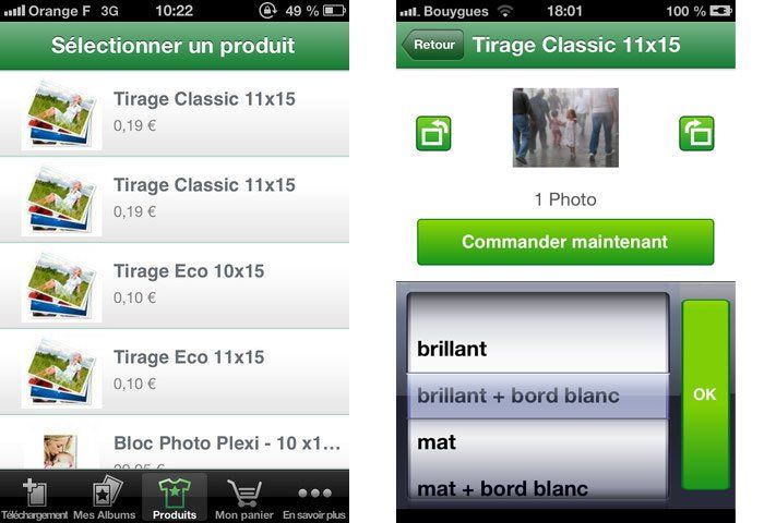 3 applications pour imprimer vos albums photos depuis votre smartphone #2