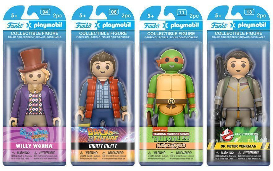 Funko et Playmobil sortent une série de figurines 100% pop culture