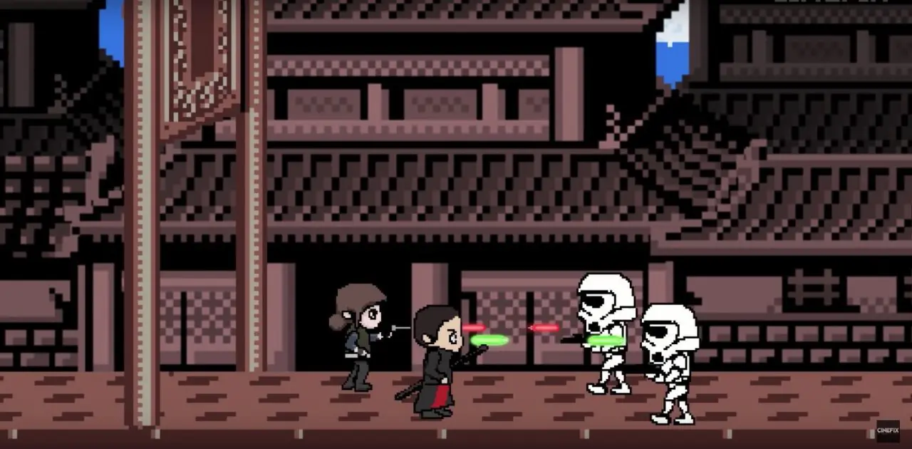 Retrogaming : Rogue One recréé en jeu 8-Bit #2