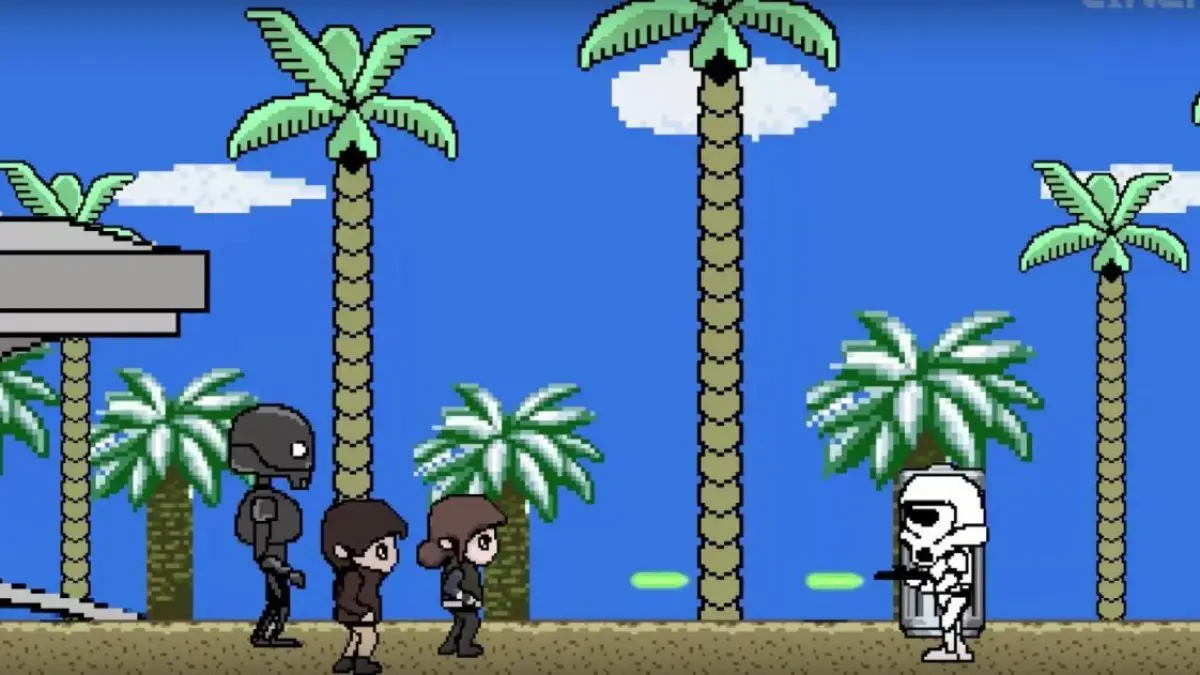 Retrogaming : Rogue One recréé en jeu 8-Bit