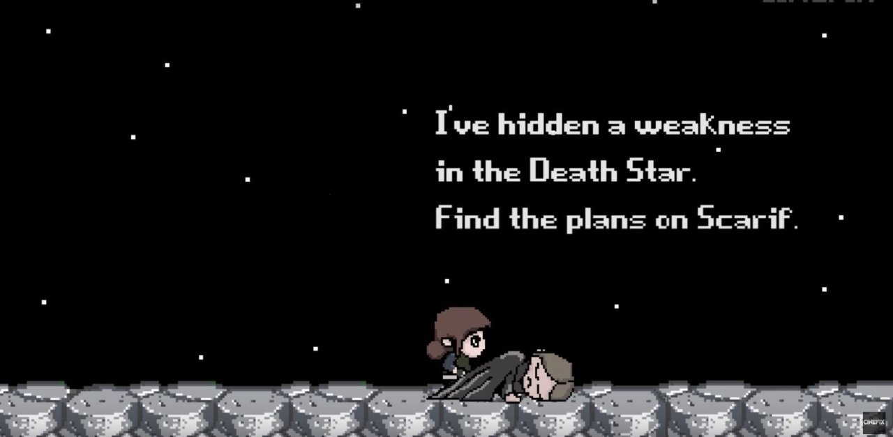 Retrogaming : Rogue One recréé en jeu 8-Bit #4