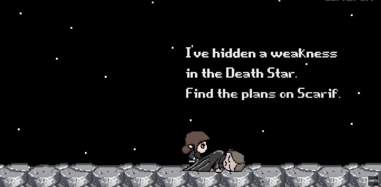 Retrogaming : Rogue One recréé en jeu 8-Bit #3