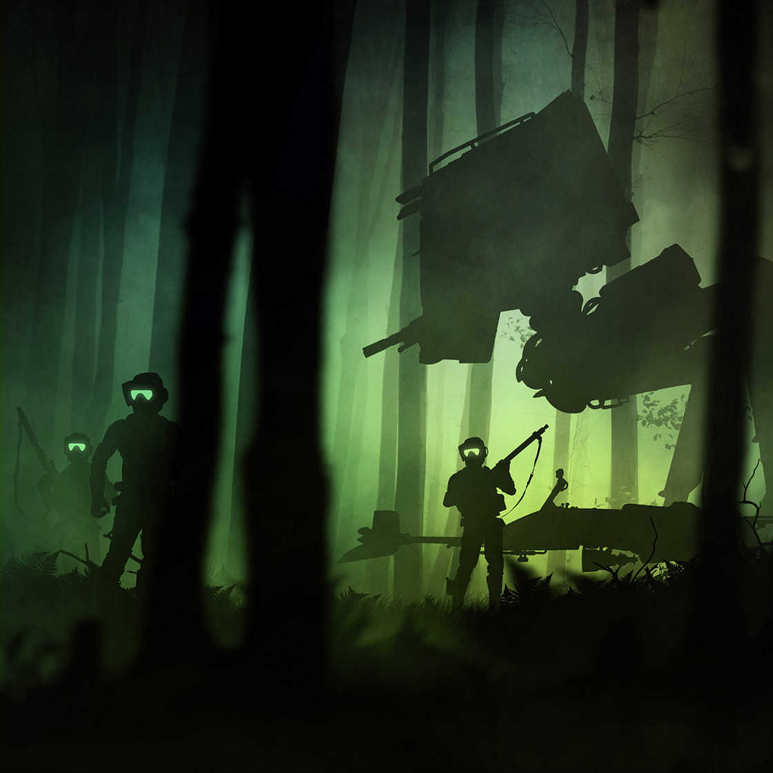 Star Wars Cosmos : un artiste réalise des photomontages à partir de jouets et de paper art #16