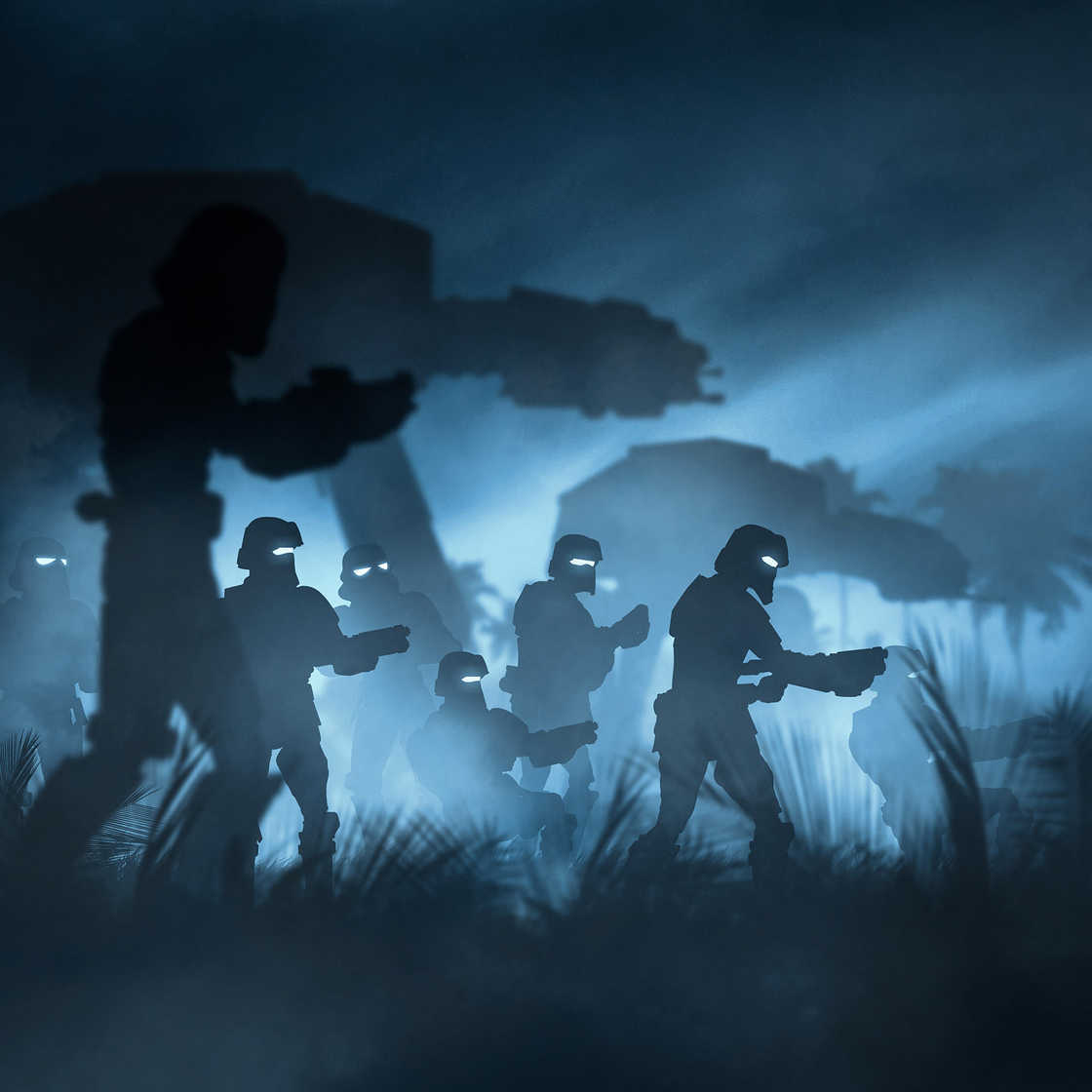 Star Wars Cosmos : un artiste réalise des photomontages à partir de jouets et de paper art #11