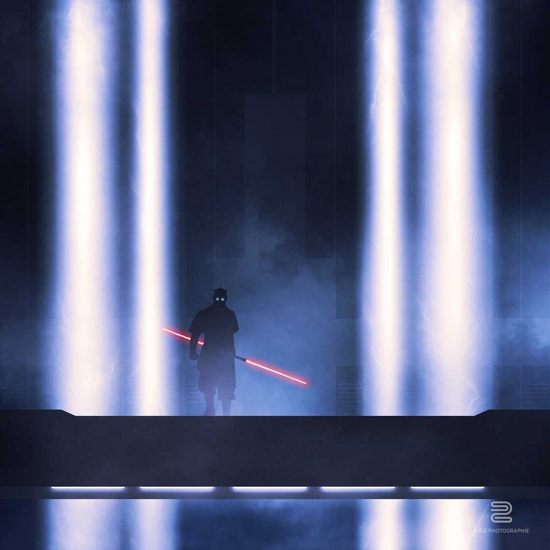 Star Wars Cosmos : un artiste réalise des photomontages à partir de jouets et de paper art #12