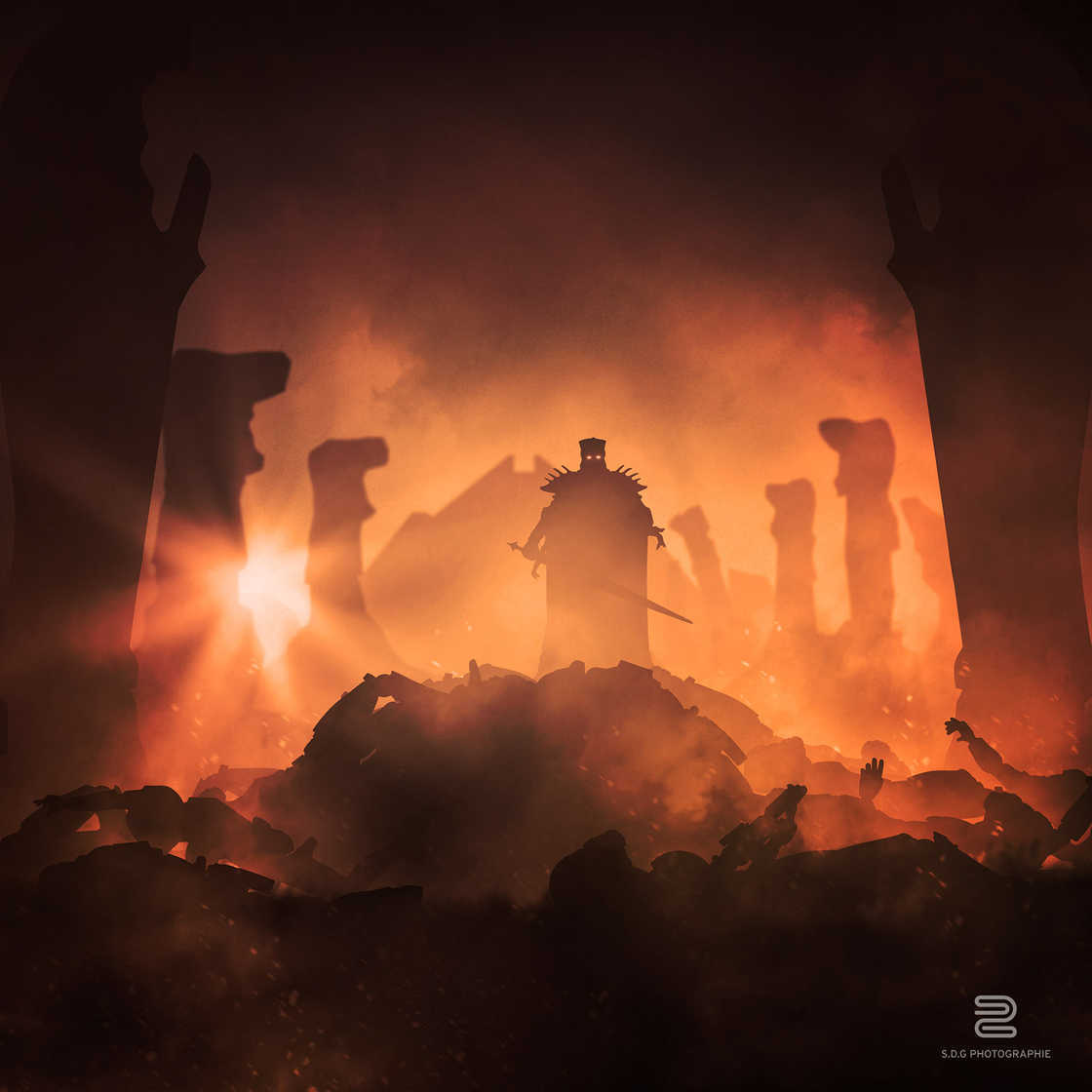 Star Wars Cosmos : un artiste réalise des photomontages à partir de jouets et de paper art #14