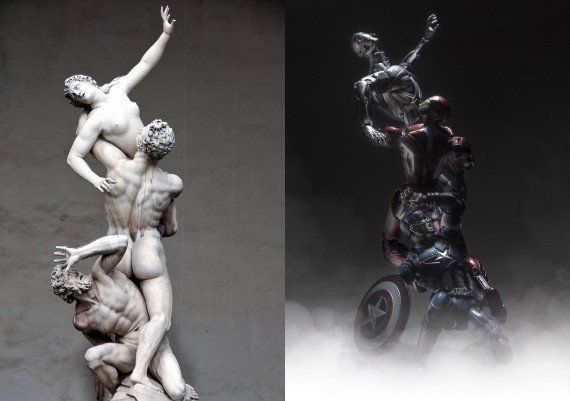 Un photographe utilise des figurines Marvel pour réinventer des œuvres d’art célèbres #10