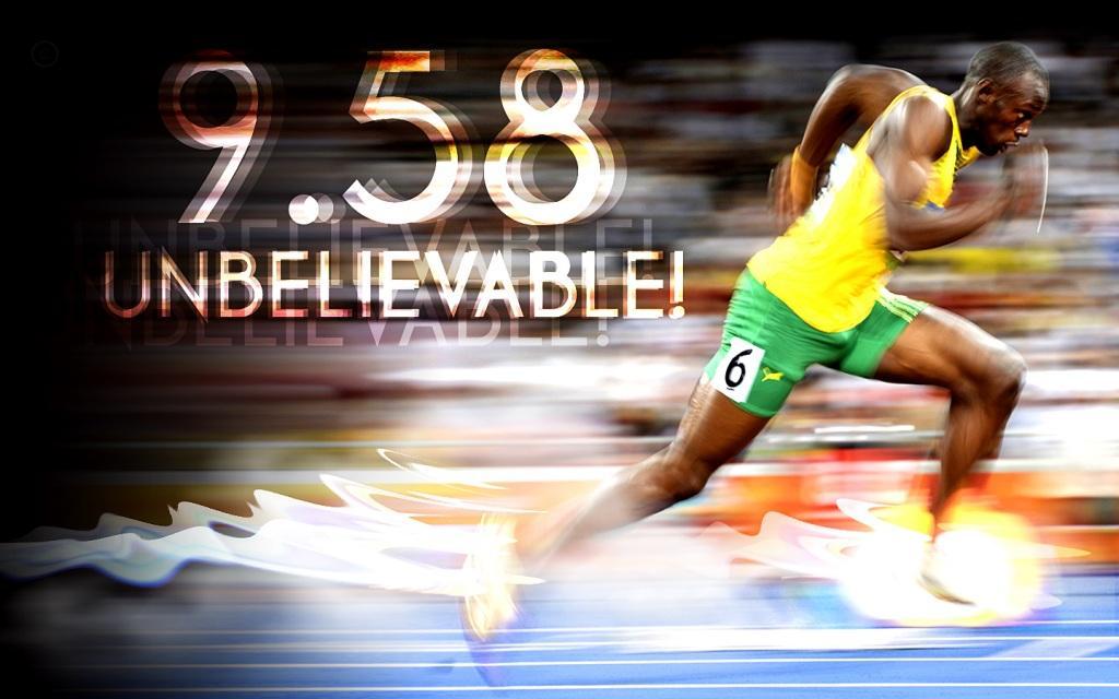 Usain Bolt partant pour un cameo dans le film The Flash