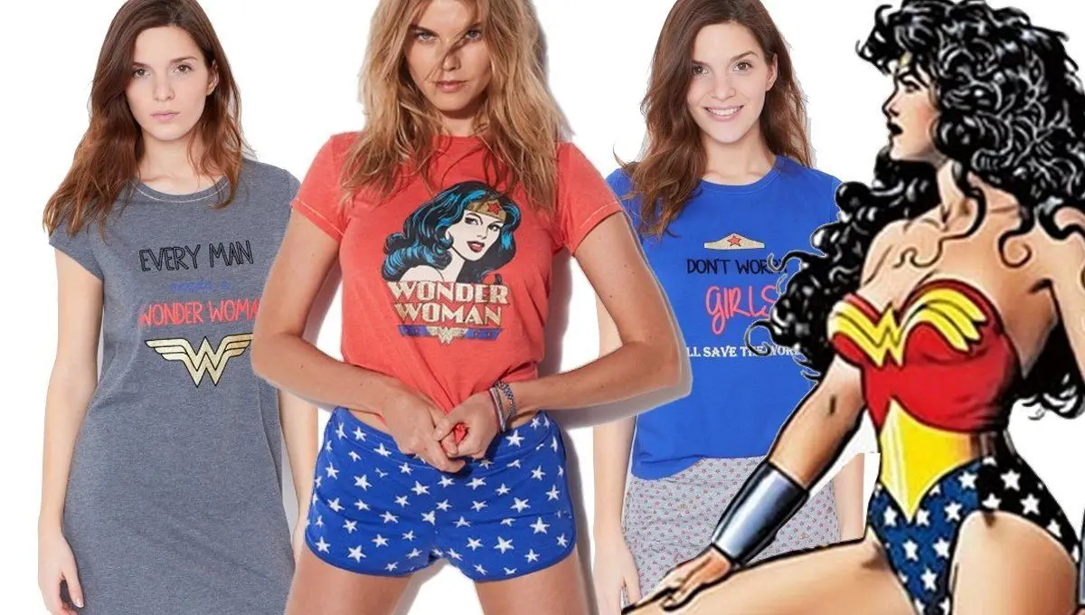 Wonder Woman sort sa collection de vêtements de nuit