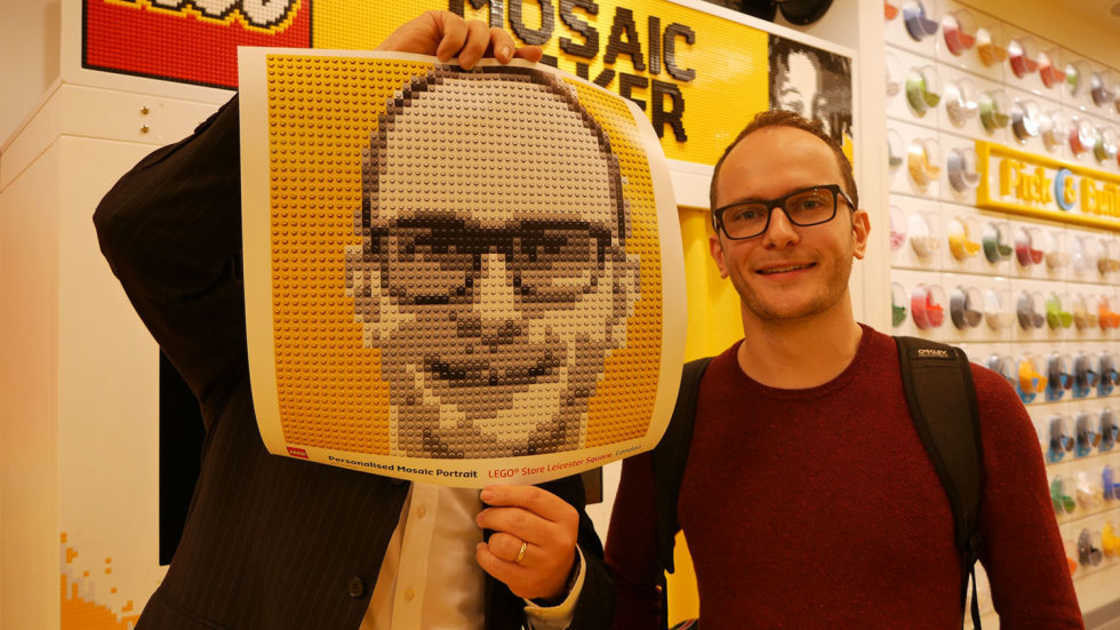 LEGO Mosaic Maker : ce photomaton transforme votre visage en LEGO #5