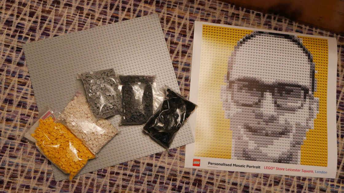 LEGO Mosaic Maker : ce photomaton transforme votre visage en LEGO #6