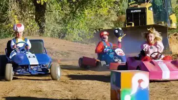 Il recrée une course de Mario Kart en conditions réelles