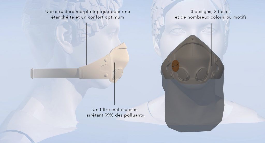 Une styliste française imagine un foulard connecté anti pollution #4