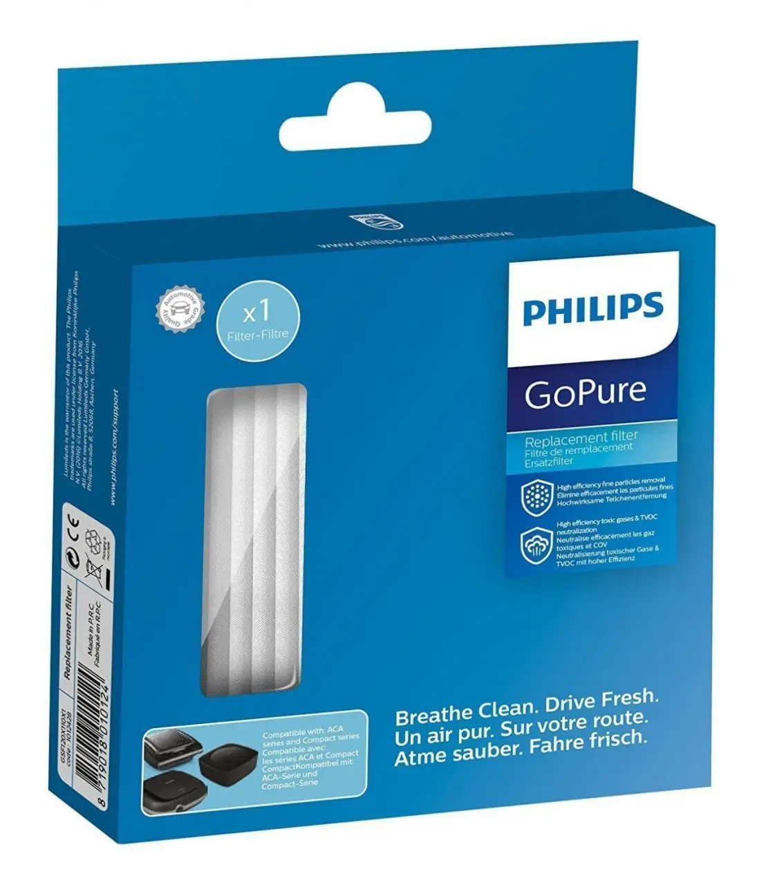 Test Philips Gopure Slimline 230 : un purificateur d’air de voiture #6