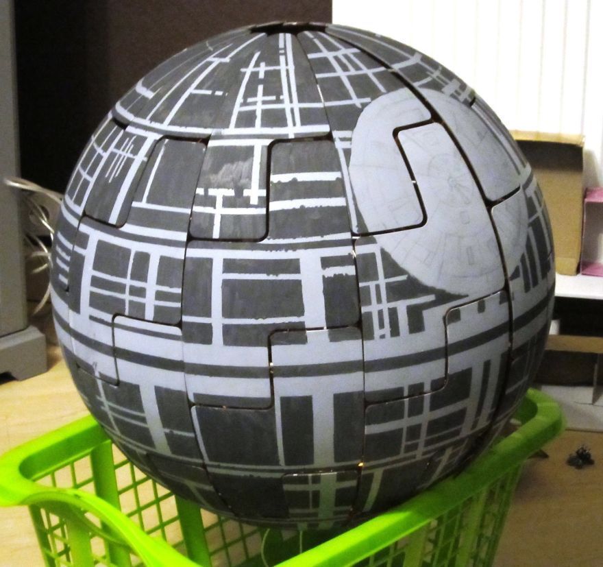 Il transforme sa lampe Ikea en Étoile de la Mort #7