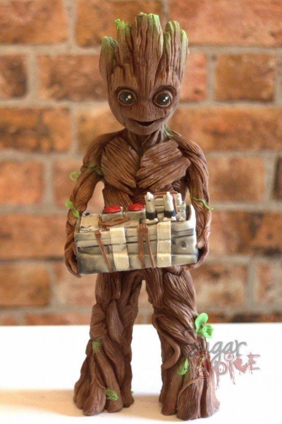 Les Gardiens de la Galaxie : un baby Groot en chocolat pour Pâques #2