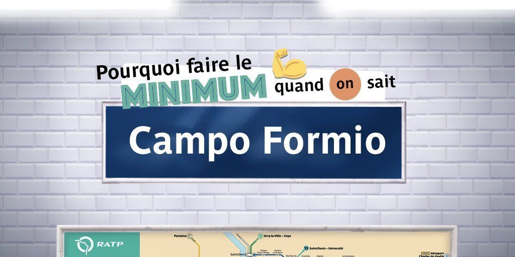 La RATP détourne les noms de stations de métro pour le 1er Avril #StationdAvril #10