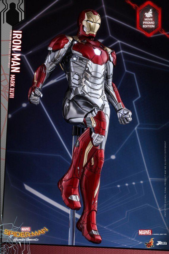 Spider Man Homecoming : la nouvelle armure d’Iron Man débarque chez Hot Toys
