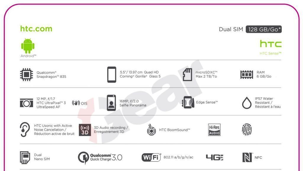 Le HTC U 11 sera dévoilé le 16 Mai #5