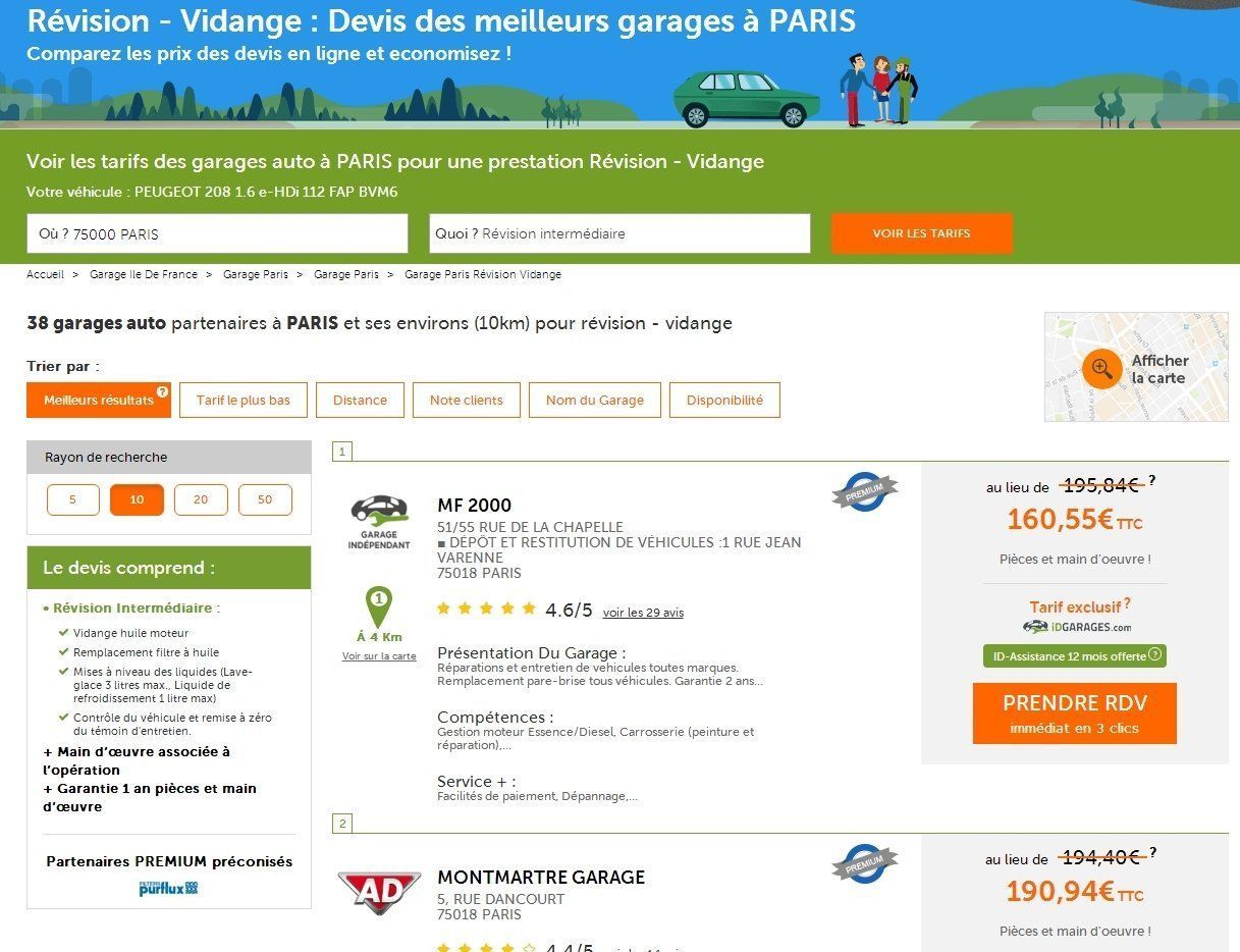 Un comparateur de garages pour payer moins cher vos réparations automobiles #7