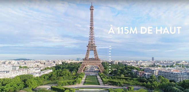 Descendez de la Tour Eiffel en tyrolienne du 5 au 11 Juin avec Smash Perrier