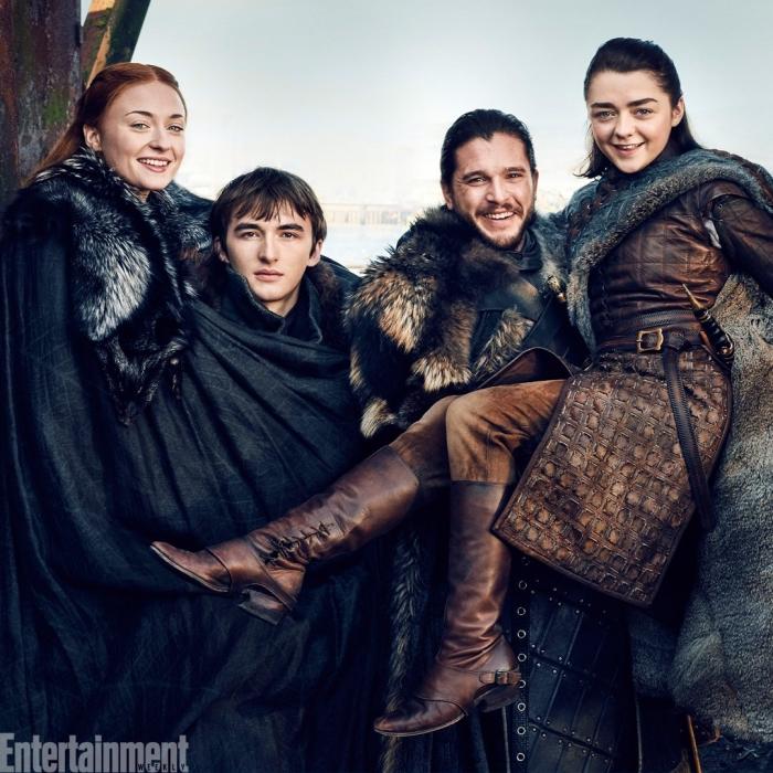 Game Of Thrones : Les Stark réunis en photo #9