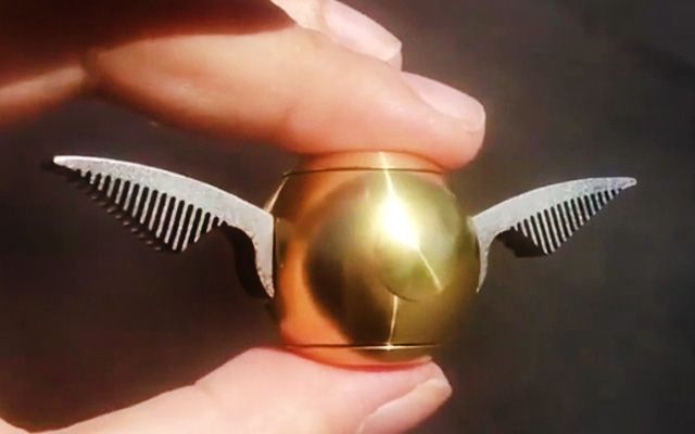 Un Hand Spinner Vif d’Or pour les fans de Harry Potter