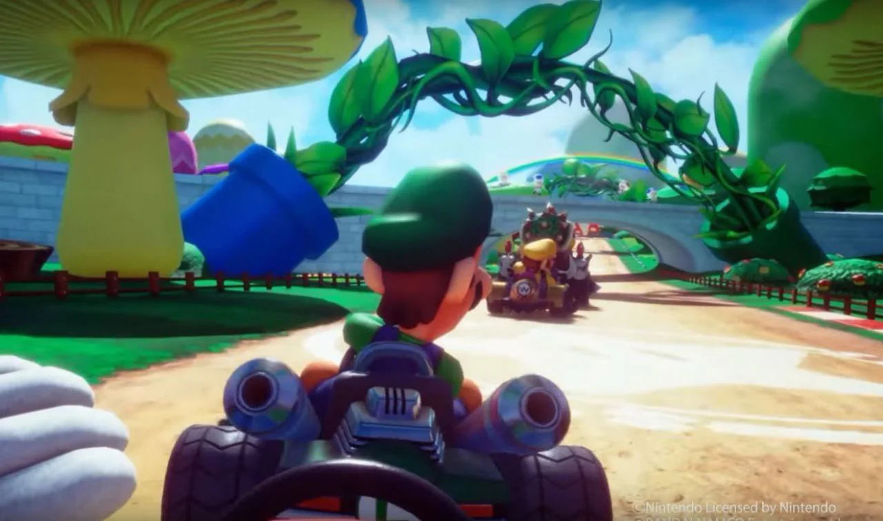 Mario Kart débarque en réalité virtuelle