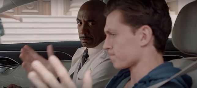 Peter Parker passe le permis au volant de l’Audi de Tony Stark
