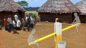 Un designer imagine une balançoire pour puiser de l’eau sans effort