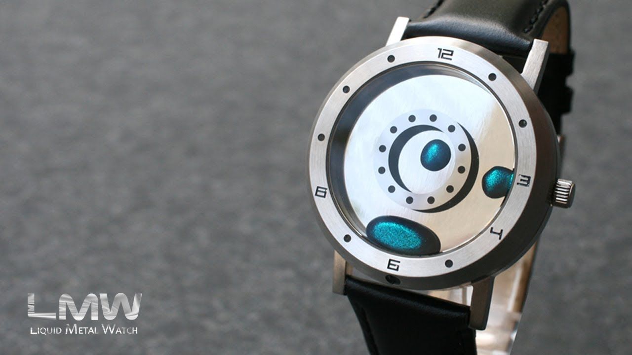 Inspirée des films Terminator, cette montre fonctionne avec du métal liquide #4