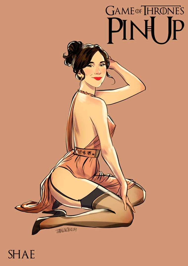Game of Thrones : découvrez les héroines version pin-up #8