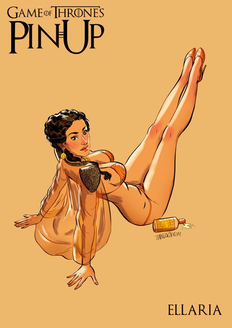 Game of Thrones : découvrez les héroines version pin-up #10