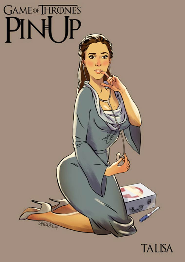 Game of Thrones : découvrez les héroines version pin-up #3